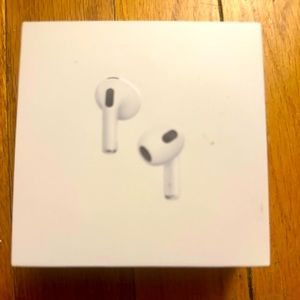 Apple 3rd Generation Air Pods Brand New.